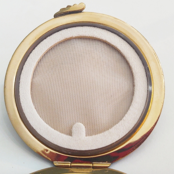 Vintage Gucci Green Enamel Powder Compact - Picture 8 of 10